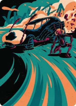 Carrion Cruiser Art Card [Aetherdrift Art Series]