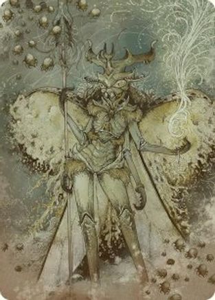 Aatchik, Emerald Radian Art Card (6/54) [Aetherdrift Art Series]