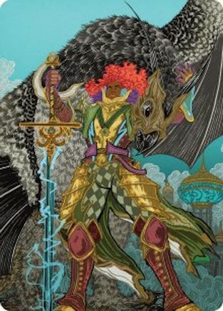 Caradora, Heart of Alacria Art Card (3/54) [Aetherdrift Art Series]