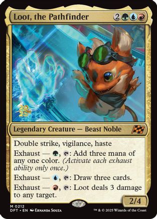 Loot, the Pathfinder [Aetherdrift Prerelease Promos]