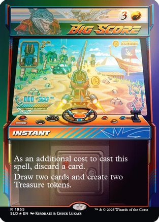 Big Score (Rainbow Foil) [Secret Lair Drop Series]