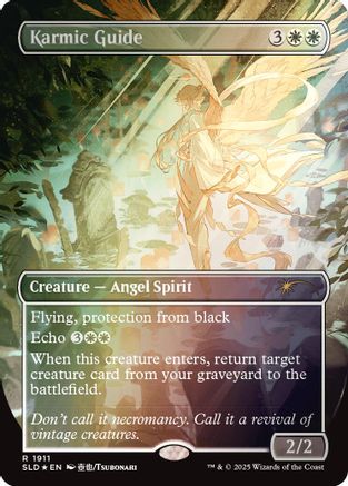 Karmic Guide (1911) (Rainbow Foil) [Secret Lair Drop Series]