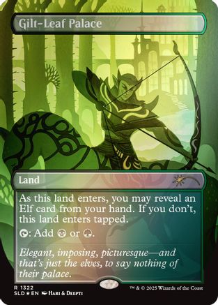 Gilt-Leaf Palace (Rainbow Foil) [Secret Lair Drop Series]
