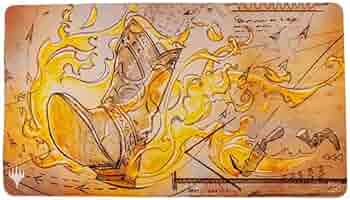 Ultra PRO: Playmat - Brothers War Schematic (Swiftfoot Boots)