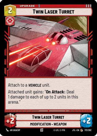 Twin Laser Turret (172/262) (172/262) [Jump to Lightspeed]