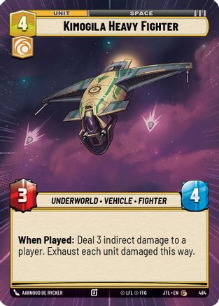 Kimogila Heavy Fighter (484) (Hyperspace) (484) [Jump to Lightspeed]