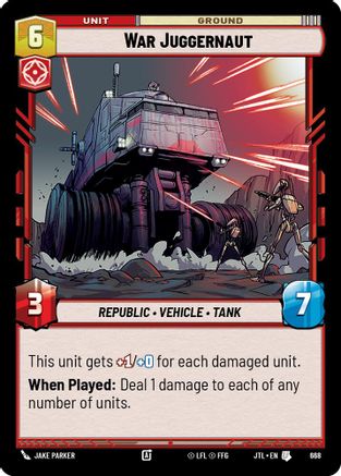 War Juggernaut (668) (668) [Jump to Lightspeed]