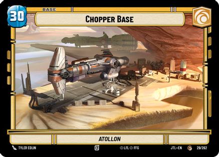Chopper Base // Shield (029/262 // T04/T04) (029/262 // T04/T04) [Jump to Lightspeed]
