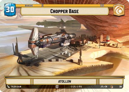 Chopper Base // Shield (291 // T08) (Hyperspace) (291 // T08) [Jump to Lightspeed]