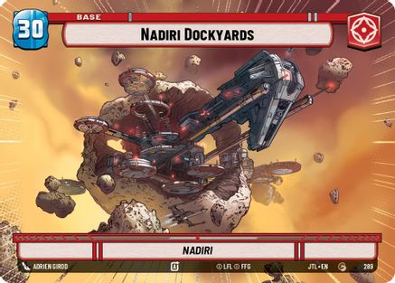 Nadiri Dockyards // TIE Fighter (289 // T05) (Hyperspace) (289 // T05) [Jump to Lightspeed]