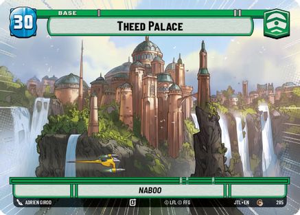Theed Palace // Shield (285 // T08) (Hyperspace) (285 // T08) [Jump to Lightspeed]