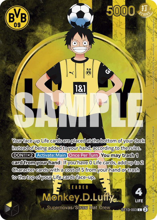 Monkey.D.Luffy (BVB x One Piece Campaign) [One Piece Promotion Cards]