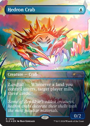 Hedron Crab (Rainbow Foil) [Secret Lair Drop Series]