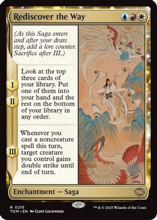 Rediscover the Way [Tarkir: Dragonstorm Promos]
