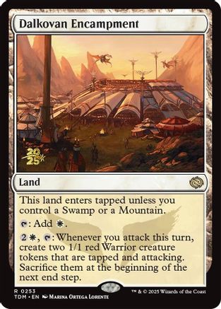 Dalkovan Encampment [Tarkir: Dragonstorm Prerelease Promos]