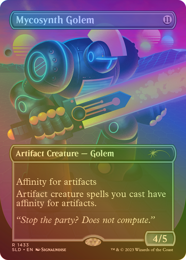 Mycosynth Golem (Rainbow Foil) [Secret Lair Drop Series]