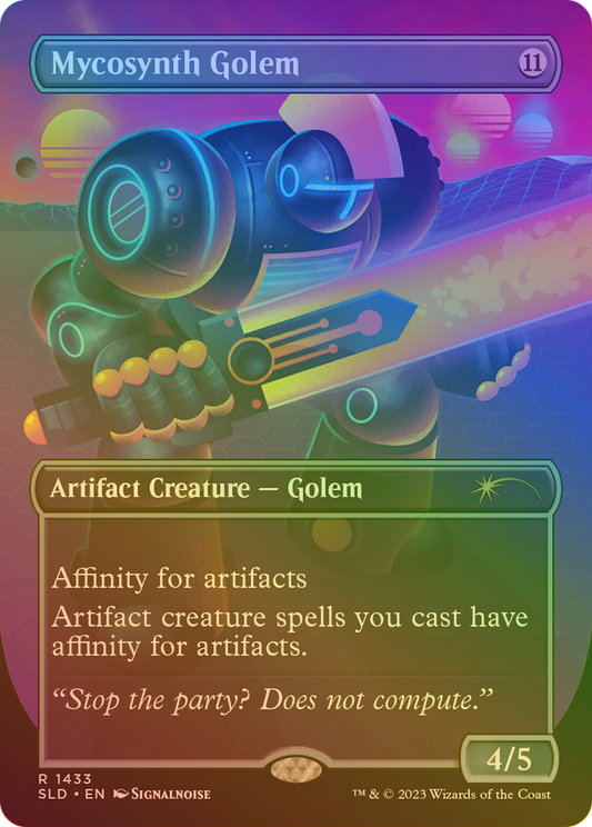 Mycosynth Golem (Rainbow Foil) [Secret Lair Drop Series]
