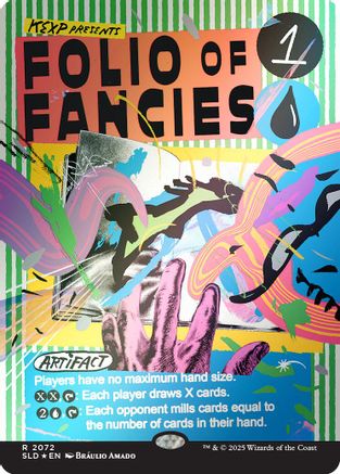 Folio of Fancies (Rainbow Foil) [Secret Lair Drop Series]
