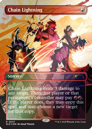Chain Lightning (2047) (Rainbow Foil) [Secret Lair Drop Series]
