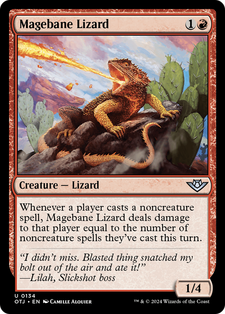 Magebane Lizard [Outlaws of Thunder Junction]