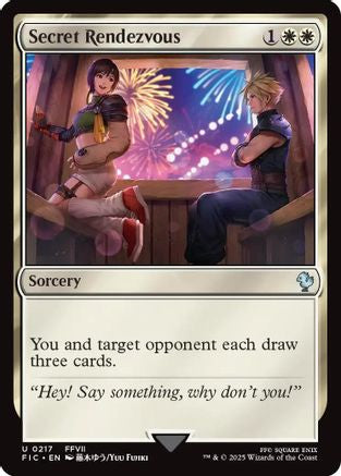 Secret Rendezvous (0217) [FINAL FANTASY Commander]