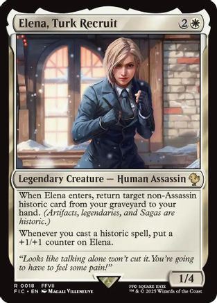 Elena, Turk Recruit [FINAL FANTASY Commander]