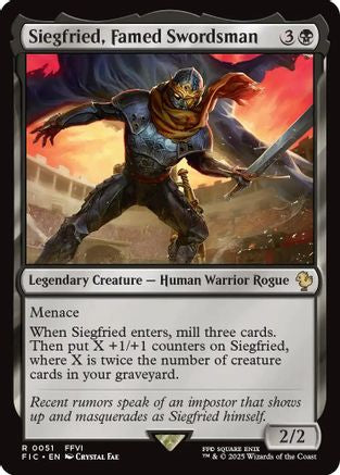 Siegfried, Famed Swordsman [FINAL FANTASY Commander]