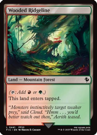 Wooded Ridgeline [FINAL FANTASY Commander]