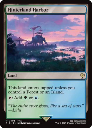 Hinterland Harbor [FINAL FANTASY Commander]