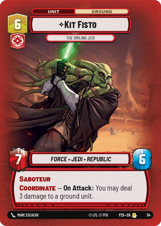 Kit Fisto (54) - The Smiling Jedi (54) [Store Showdown Promos]