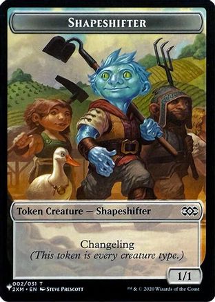 Shapeshifter // Dog Double-Sided Token [The List]