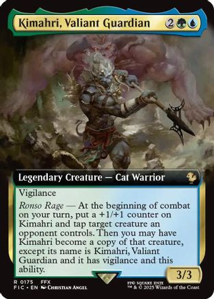 Kimahri, Valiant Guardian (Extended Art) [FINAL FANTASY Commander]