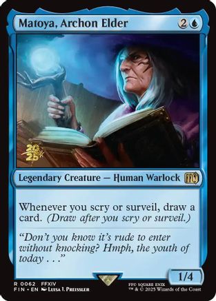 Matoya, Archon Elder [FINAL FANTASY Prerelease Promo]
