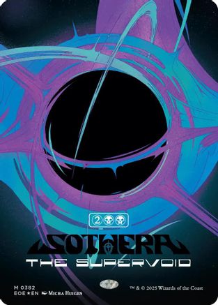 Sothera, the Supervoid (Singularity Foil) [Edge of Eternities]