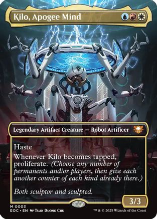 Kilo, Apogee Mind (Borderless) [Edge of Eternities Commander]