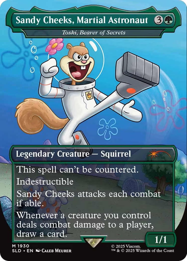 Sandy Cheeks, Martial Astronaut - Toski, Bearer of Secrets [Secret Lair Drop Series]