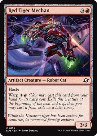 Red Tiger Mechan [Edge of Eternities]