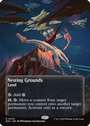 Nesting Grounds (0076) (Borderless) [Edge of Eternities: Stellar Sights]