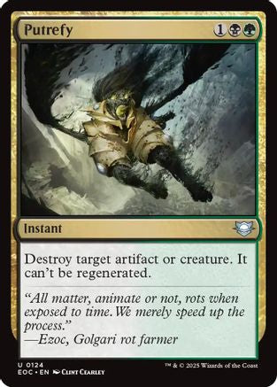 Putrefy [Edge of Eternities Commander]