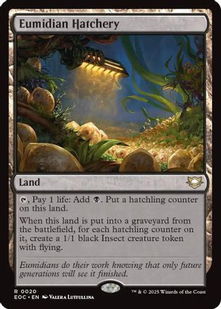 Eumidian Hatchery [Edge of Eternities Commander]