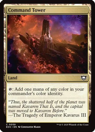 Command Tower [Edge of Eternities Commander]
