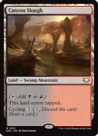 Canyon Slough [Edge of Eternities Commander]