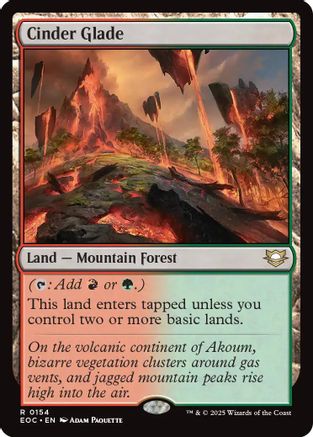 Cinder Glade [Edge of Eternities Commander]