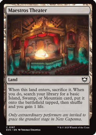 Maestros Theater [Edge of Eternities Commander]