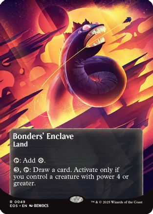 Bonders' Enclave (0046) (Borderless) [Edge of Eternities: Stellar Sights]