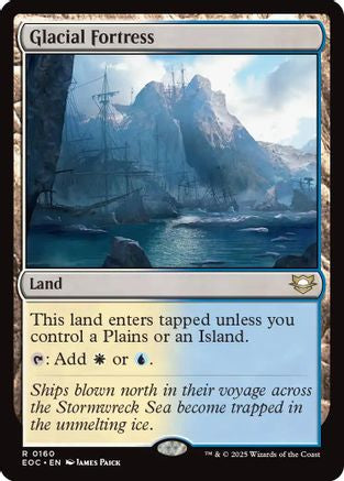 Glacial Fortress [Edge of Eternities Commander]