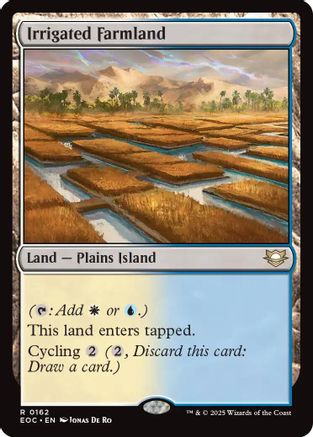 Irrigated Farmland [Edge of Eternities Commander]
