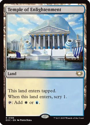 Temple of Enlightenment [Edge of Eternities Commander]
