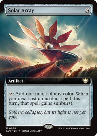Solar Array (Extended Art) [Edge of Eternities Commander]