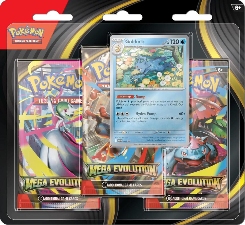 Mega Evolutions: Base Set - 3 Pack Blister